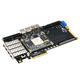 璞致FPGA开发板 xilinxZYNQ7035  XC7Z045PCIe 光纤XC7Z100 SSD卡套餐 PZ7100-KFB-900