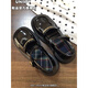 Qiaojiati Japanisch JK Uniform Academy Style Small Lederschuhe Frauen 2024 Sommer- und Frühling Neues Retro -vielseitiger, dicker alleiniger Mary Zhen Black - verbesserte Version 95% der Benutzer wählen 3524H - notwendige Entschädigung für die verspätete Lieferung