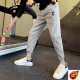 Dingzhi Spring and Autumn Casual Pants Men's Trendy Brand Harem Pants Men's Handsome Small Leg Pants Casual Sports Leg Pants Casual Pants Men's Black Regular M Recommendation (90-110 Jin [Jin equals 0.5 kg])