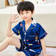 
Disney children's pajamas boys ice silk short-sleeved home clothes summer boys junior high school students big children thin suit baby summer suit 673-Picachu [men] [short set - ice silk] 170 18 sizes [suggested height 145-153cm]