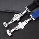 Suitable for Tissot watch strap men's 1853 Junya Duluer Le Locle Carson Speed butterfly buckle silicone strap 19 black + silver buckle 22mm