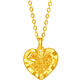 Saturday blessing flash love gold necklace female pendant birthday gift price A0613469 about 3.55g40+5cm