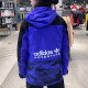 Adidas Jacke Herren Winter Clover Casual Sportswear Vielseitig trendy verdickte, warme winddichte Kapuze -Down -Jacke H13578/80% Grau Ente Down s