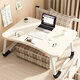 Yiman 70CM bed computer table folding learning writing desk small meal table bay window home dormitory office lazy table