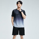 BURUITE sports suit men's summer fitness clothes quick-drying short-sleeved T-shirt basketball badminton training shorts running equipment