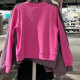 Nike Sweatshirt Frauen Herbst und Winter Neue Sportbekleidung gestrickt und samt warmer Windproof lässig losen Pullover FB5126-675 Pink M