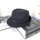Lee dprre top hat men's spring, autumn and winter middle-aged and elderly outdoor warm top hat casual British retro jazz hat woolen small brim hat black one size fits 57-58cm head circumference