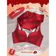 Modal Red Zodiac Year Underwear Set Women's 2026 Year of the Horse Gift Box Wedding Bride Sexy Small Breast Push Up Bra Red Underwear Set 001+Gift Box M 34/75AB Recommended 95-110Jin Jin equals 0.5 kg