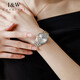 Швейцарский бренд Aiwochi IW Watch Men and Women's Mechanical Watch Полностью автоматическое импортное движение Водонепроницаемое светящаяся пара пары Watch Pare [Импортное движение] 683 Женская серая - бесплатная гравировка