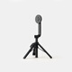 MUJI Magnetic Snap Tripod Mobile Phone Stand Selfie Stick ND5MCA4A Black