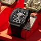 Bugatti (bonest gatti) montre un cadeau d'anniversaire pour le petit ami allemand entièrement automatique creux mécanique montre imperméable du canon luminescent