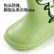 Botas de lluvia para bebés de Balabala botas de lluvia infantiles para niños livianos sin deslizamiento de botas de agua impermeables botas de agua botas de agua para niños