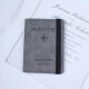 Zkhe Passport Clip Documento de viaje Bolsa de almacenamiento Pasaporte Pasaporte Pasaporte Air Ticket Clip Estudio en el extranjero Pasaporte Pasaporte portátil Pasaporte Gris claro Gris claro