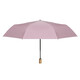 Tri-Pololar Holzgriff Dach falten Vinyl Parasol Handbuch Tri-fach Regenschirm TP7027 Burgund (Handbuch)