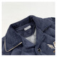 Suiyue Pyjamas Herren Winter verdickter Plüsch-Samt dreischichtige Baumwollkorallen-Samtflanellanzug mittleren Alters und ältere Hauskleidung Daddy Anzug N9926f Blaumilch Velvet Upgraded Dicked XL Code (120-140jin [Jin gleich 0,5 kg]))