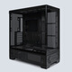 VALKYRIE VK03 BLACK black ATX gaming computer desktop case supports 360° water cooling 6.2-inch touch screen 270 sea view room