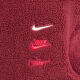 Nike Jacke Herrenkleidung 2024 Spring CNY Dragon Jahr Limited New Drei-Hook Imitation Lammstand Halsband Sport Casual Clothing FZ6194-677/Rot 2xl