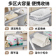BEBEBUS Baby Diaper Table Home Portable Nursing Table Newborn Baby Diaper Changing Table Massage Foldable Crib Lift Adjustment Bracket + Cloth Cover + Storage Basket + Clothes Drying Others