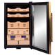 LUBINSKI cigar cabinet, high-precision constant temperature and humidity, special electronics for naked eggplant cultivation, can hold about 300 pieces, metal door frame-222-48L