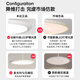 Pinju 2025 nueva lámpara de restaurante Spectrum Spectrum Eye Protection Chandeliers Modern Simple Pumpkin Lantern Guangdong Zhongshan Lámpara MTJ689-5 El disco se ha conectado a la aplicación Mijia (blanco)