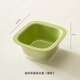 Onlycook mini double layer washing fruit drain basket household small fruit basket drain fruit basin vegetable basin fruit plate mini double layer drain basket green