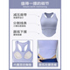 Modal Yoga Bra Women's Summer 2025 New Style Large Size Vest with Breast Pads Sports Fitness Pilates Training Wear Set Bra Set Periwinkle Basket + Star Black XL 115-130Jin Jin is equal to 0.5 kg