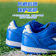 Li Ning football shoes men's TF broken nails adult teenagers primary school students and children's professional training sneakers spike shoes blue 42

