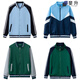 斐升（FEISHENG）春秋季中学生校服套装三件套初中生高中蓝白运动服酒红班服外套 HZQ6622月蓝【外套】 185