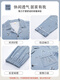 Yalu men's pajamas spring and autumn style solid color long-sleeved cardigan 2024 new autumn large-size home clothes for outdoor wear NSWR-9930 2XL [suitable for 155-175Jin [Jin equals 0.5 kg]]