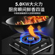 
Sakura (SAKURA) gas stove natural gas stove gas stove double stove hot stove embedded desktop ignition stove 5.0KW first-level energy efficiency large panel national subsidy 20% [Natural gas] B9209 multi-hole size large panel