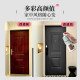 Shantoulin pueblo fluorocarbono de aluminio autoconsumido cambio de color de aluminio puerta de renovación de la puerta puerta puerta puerta de hierro puerta vieja reparación de puerta de cobre bz-9764 flor de ráfaga al aire libre