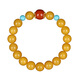 OUCERNY beeswax bracelet natural amber original heather red barrel beads old beeswax Duobao play bracelet bracelet for Chinese Valentine's Day gift