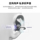 Huawei FreeClip ear-clip open wireless Bluetooth headset does not fit in the ear, is comfortable and stable to wear, has long battery life, sports and running music, is suitable for Apple, Xiaomi Honor YT32, starry sky black, free music card + order gift