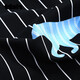
Brutalist Home (tbh) Gong Jun same style Tiansi cotton striped pajamas set for men and women same style home clothing set Black Panther pajamas Short XL