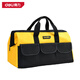 Deli Tool Bag 16-inch Electrician's Storage Sturdy and Durable Portable Tool Bag Thickened Oxford Cloth Bag