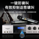 Glenston G12PV three-in-one with one-to-two wireless microphone pre-reverberator dual-channel high-power 600W power amplifier all-in-one anti-howling Bluetooth USB conference home ktv G12PV (with microphone integrated power amplifier)