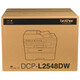 兄弟（brother）DCP-L2508DW/L2548DW黑白激光打印机一体机多功能复印扫描双打印面家用办公三合一作业打印机 L2548DW【双面打印+远程打印+连续复印扫描】 官方标配+品质易加粉粉盒1支+2瓶粉