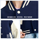 Snoopy Children's Suit Autumn and Winter Boys Baseball Uniforms Handsome and Trendy Children's Clothes Boys' Jackets Big Children's Casual Winter Clothes Women's Sliding Nubi Navy + Label Nubi Navy 140 cm (140cm)