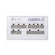 金河田（Golden field）白金牌A+1050全模组电脑电源台式机1050W电源 ATX3.1 支持PCle5.1原生显卡供电 白金牌A+1050白【压纹全模组/ATX3.1】