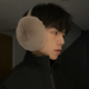 Tanbeiman winter warm plush earmuffs, windproof and antifreeze earmuffs, earbags, student cycling plush, coldproof earmuffs, same style for men and women, gray