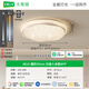 Grand View Garden (DGY) Luz de techo de sala de estar Nordic Starlight Modern Simple Ligera Atmosférica Lámpara de protección de ojos ambiental Minimalista 687o Circular 50 cm conectado a Mijia App36W Full Spectrum