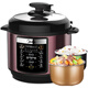 Midea electric pressure cooker 5L large capacity household multi-function rice cooker black crystal non-stick double-collect inner pot one-click juice collection appointment time smart electric pressure cooker [Black crystal inner pot] one-click juice collection YL50M1-702 5L