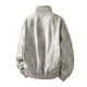 MONPOC tie-dye jacket men's spring, autumn and winter American high street bomber jacket men's clothing MOJ02 khaki XL