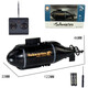 Remote-controlled submarine with camera Remote-controlled submarine can camera Remote-controlled toy warship model can be launched into the fish tank Yellow submarine (6 channels + with water pressure tank can be suspended with charging head ++ Remote-controlled battery + screwdriver
