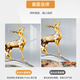 Meiyouchun dafen huile peinture village entrée rond décoration peinture abstraite fleur salon canapé fond mur suspend