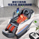 AUX massage chair home 4D movement space capsule 2025 top ten brands fully automatic whole body zero gravity multi-functional traditional Chinese medicine health care smart electric massage sofa as a gift for parents, high configuration, 6 heads for double enjoyment, full body air bag + leg beauty machine