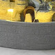 Lisa [chinesischer Innenhof] Balkon Rockerie fließender Wasserbrunnen befeuchtete Feng Shui Rad Fischteich Landschaftsbau Dekoration 5009 Mittellüfterform