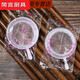 OUMANRUOLI 100 Filterfilter -Filtertee, Tee, Tee, Heilmedizin, chinesische Medizin, Filter, Colander, Holzgriff, reine Baumwolle, 1.000 Sprinklerstücke