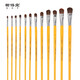 Xie Détang Gouache Brush Xie Detang Brush des cheveux Wolf 826 PEINTURE D'HUILE ACRYLIQUE SET DE BRSSION DE BRSION DE COURCHE