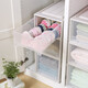 Armoire de rangement Tiroir Armoire en plastique Armoire de rangement Armoire de rangement combinaison multicouche Armoire d'exportation épaissie Modèle Nordic Metter 47 Deep 3923 Hauteur à deux montants